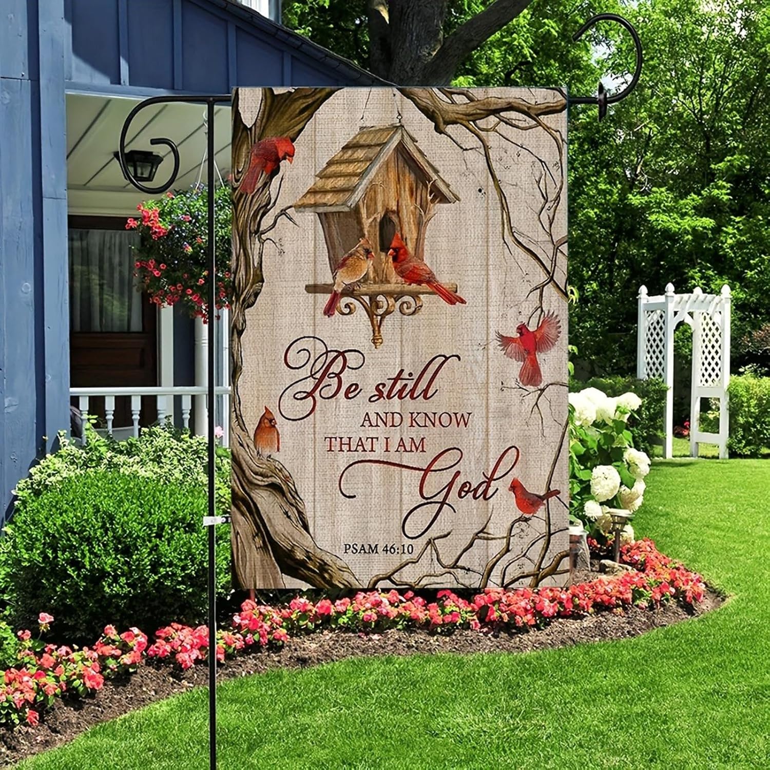 The Holy Bible Garden Flag 12  - Urban Farming Garden review and price