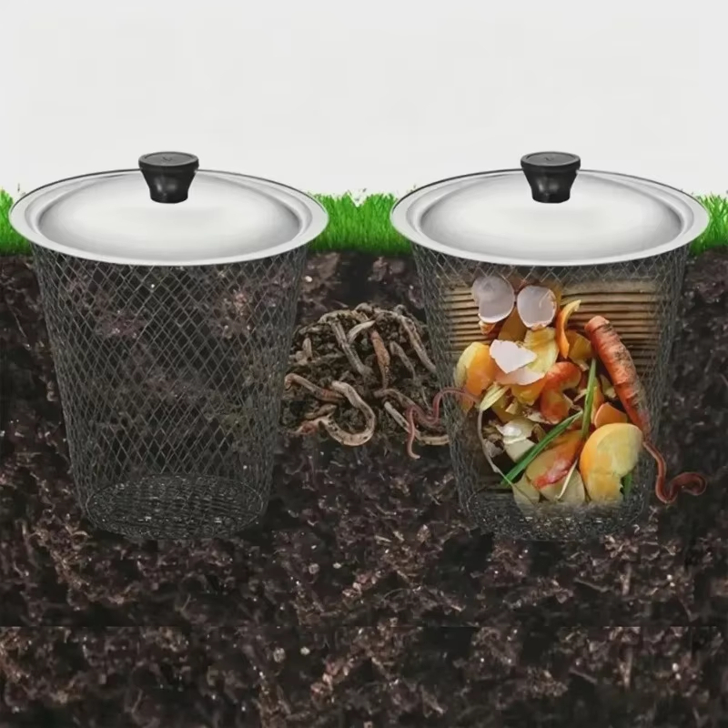 1/2pcs Worm Composter with Lid - Urban Farming Garden review and price