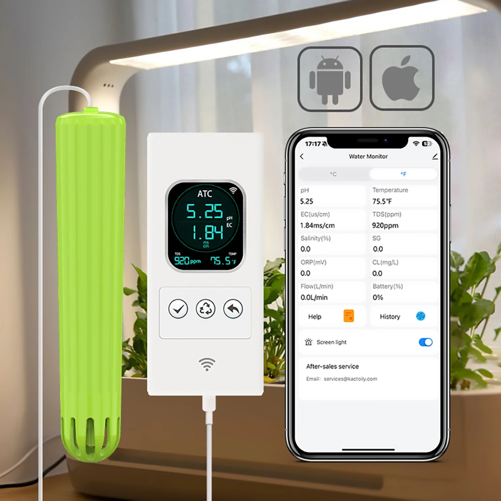 Kactoily 4-in-1 WiFi Sensor Ur - Urban Farming Garden review and price