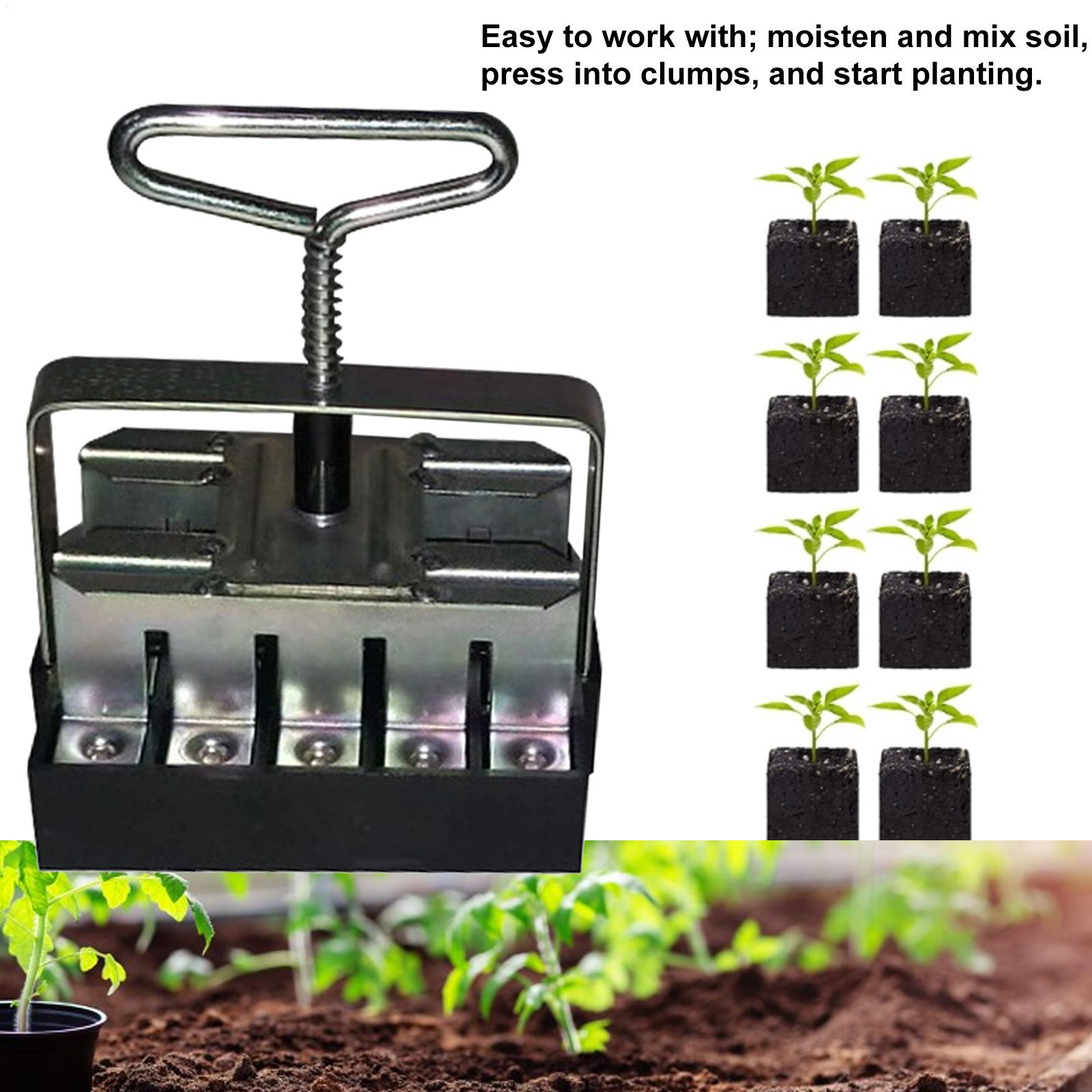 Soil Blocker Comfortable Handl - Urban Farming Garden review and price